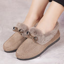 Mocassins d'Hiver Intérieur Polaire pour Femme