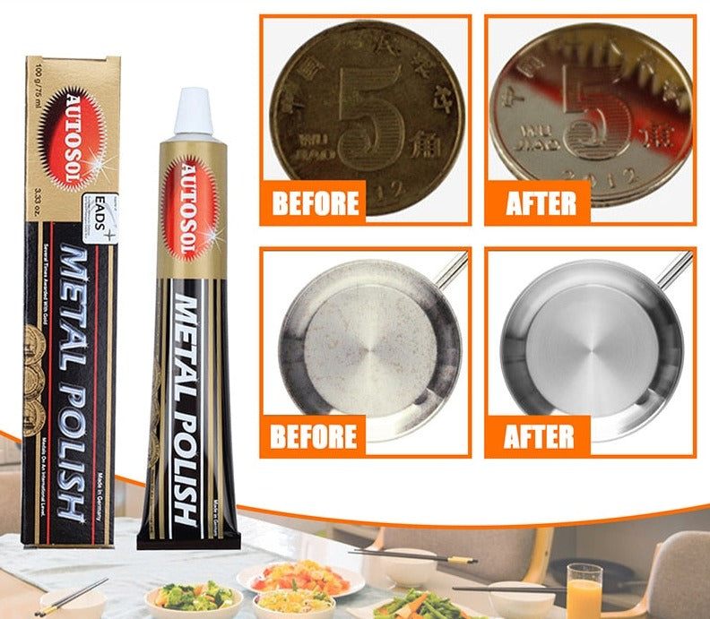 Pate à polir magique - Spéciale métal