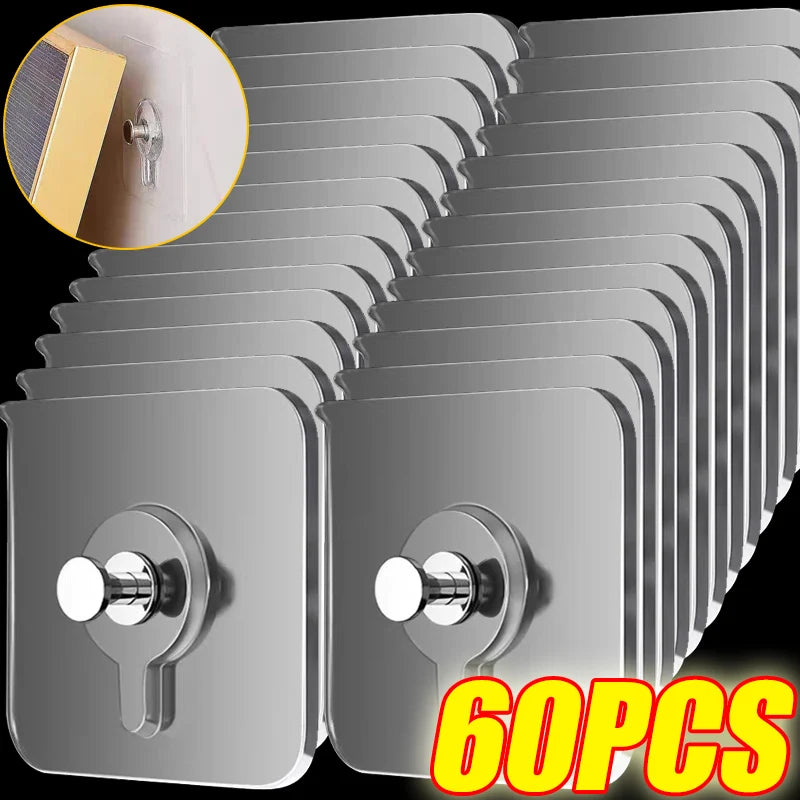 Lot de 40 Clous auto-adhésifs Fixation FORTE - Facile à installer