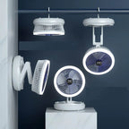 Lampe de bureau LED avec ventilateur intégré - Sans-fil