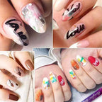 Stylo marqueurs Nails Art pour manucure - 12 couleurs