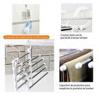 Range-dressing 5 en 1 en acier inoxydable