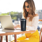 Thermos à café en acier intelligent - Affiche la température