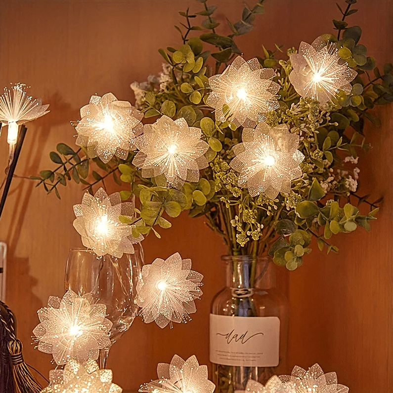 Guirlande Fleur Artificielle Décorative