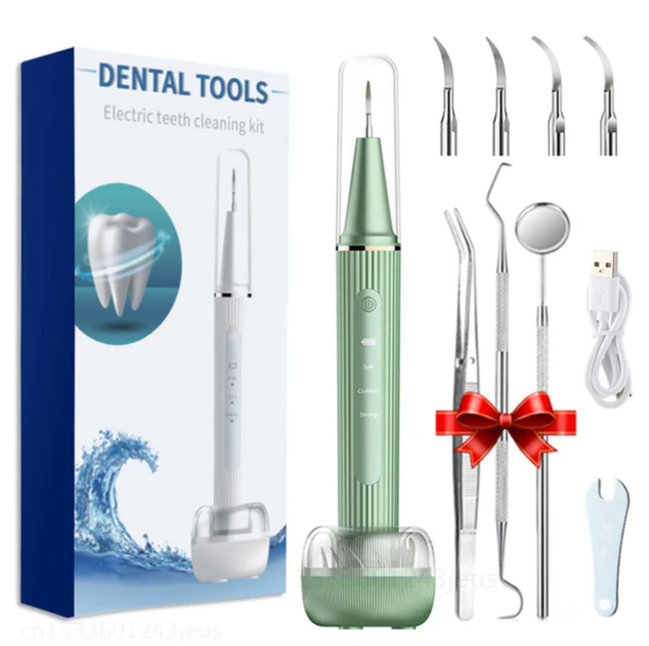 Détartreur dentaire électrique - Kit complet + Accessoires OFFERTS