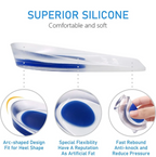 Lot de 5 paires de Coussinets Talons en Gel Silicone ULTRA SOUPLE