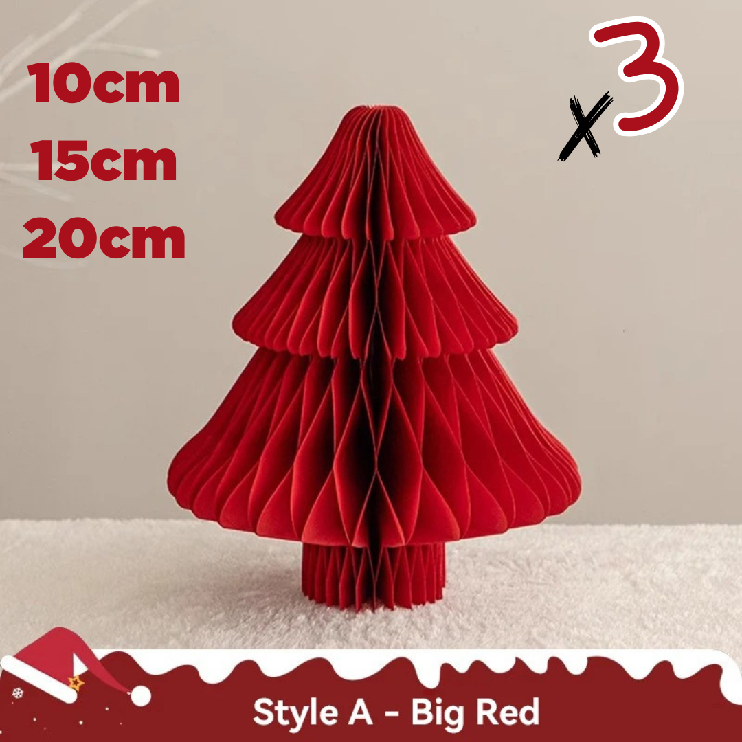 Sapin décoratif Origami en Papier