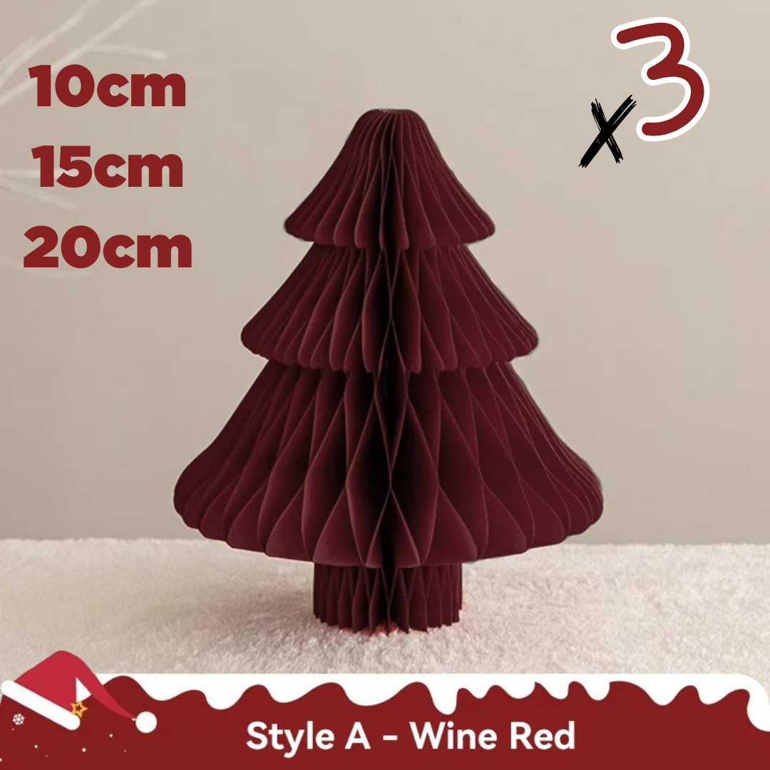 Sapin décoratif Origami en Papier