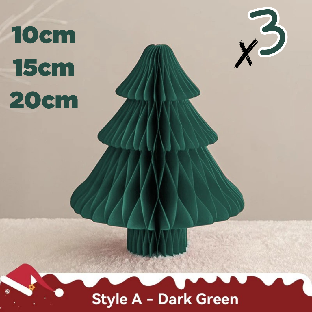 Sapin décoratif Origami en Papier