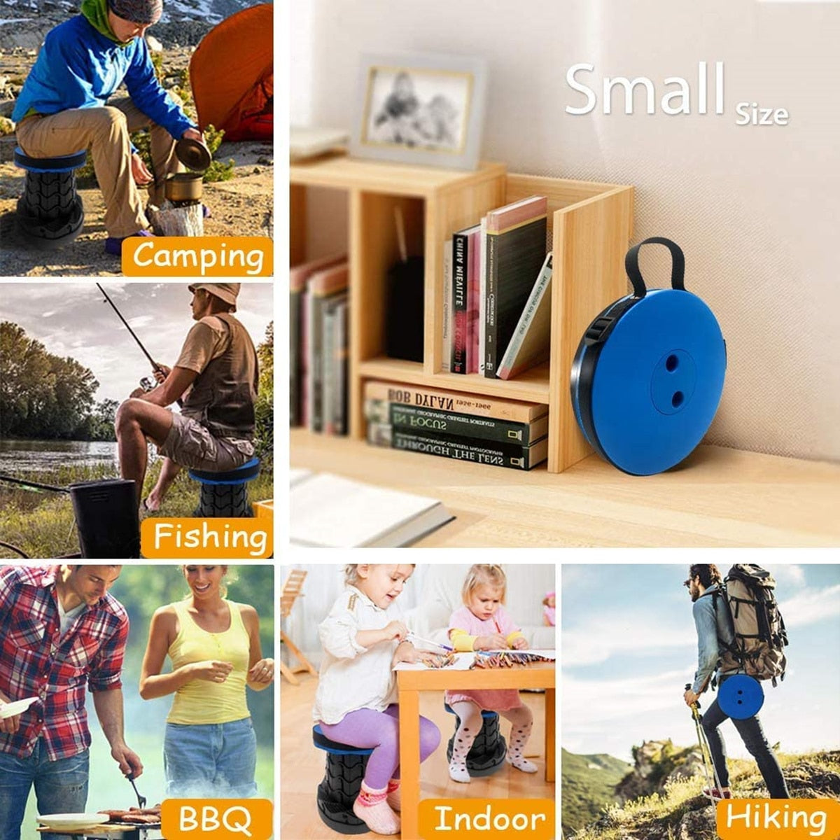 Tabouret télescopique