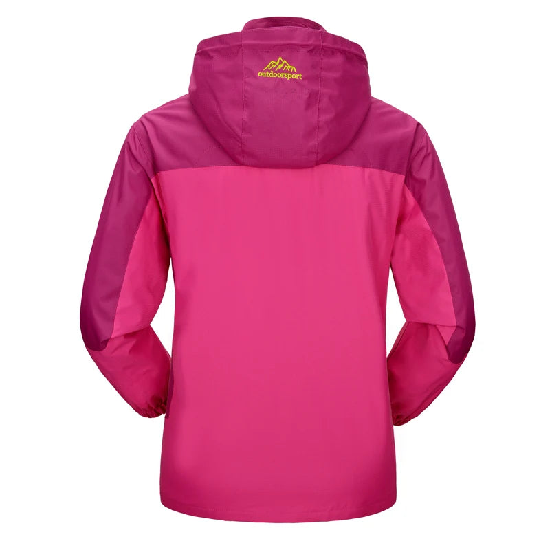 Veste de Randonnée Imperméable Femme - Protection Totale