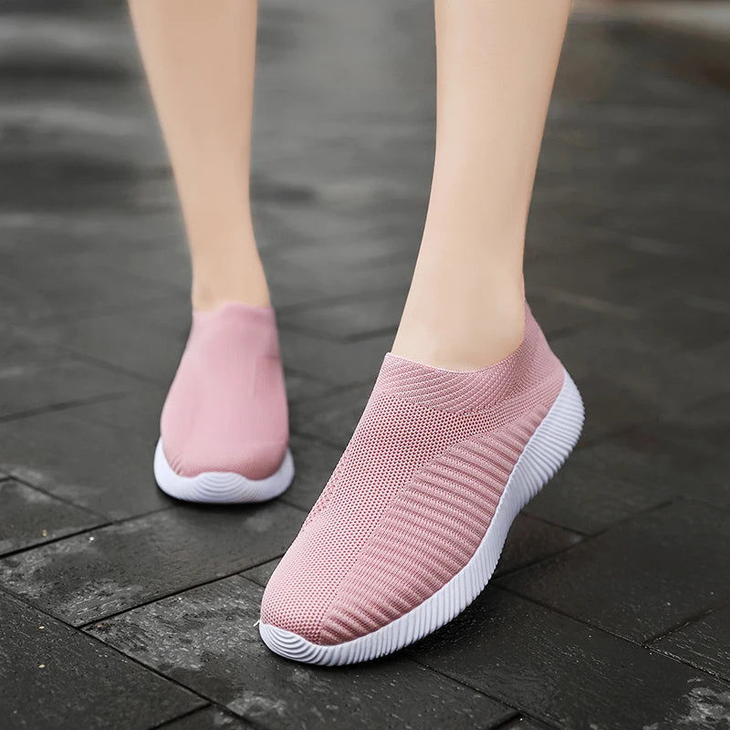Ballerines de Marche Respirantes pour Femme – Chaussures Légères et Réglables