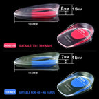 Lot de 5 paires de Coussinets Talons en Gel Silicone ULTRA SOUPLE