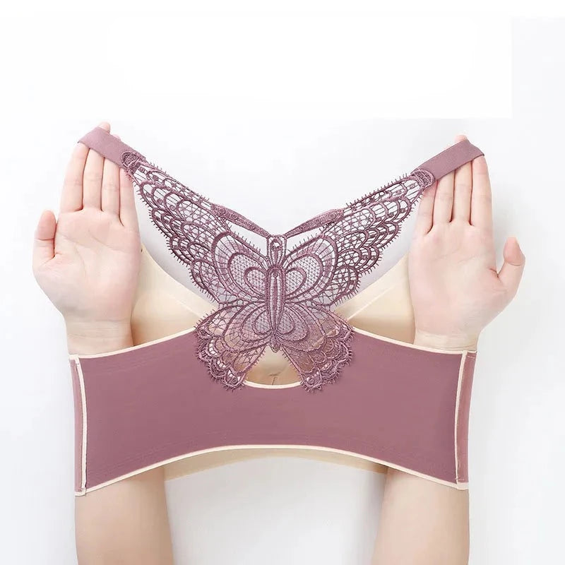 Butterfly - Brassière papillon sans coutures et sans armatures
