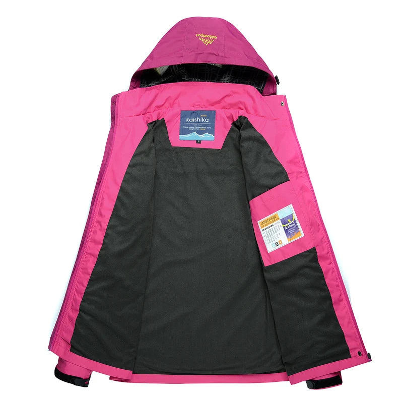 Veste de Randonnée Imperméable Femme - Protection Totale