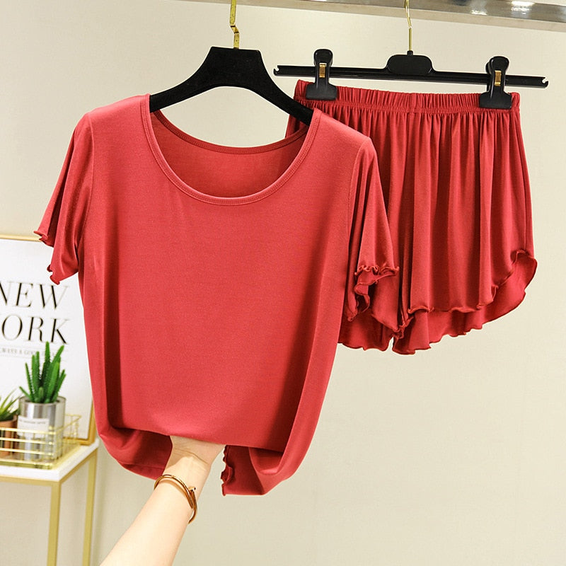 Pyjama d'été effet seconde peau