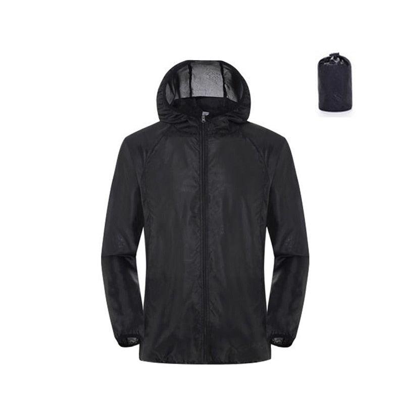 Lightweight waterproof windbreaker, unisex