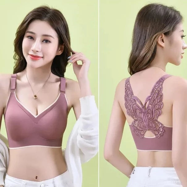Butterfly - Brassière papillon sans coutures et sans armatures