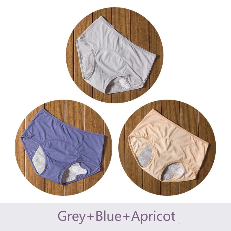 Pack of 3 Leak-Proof Underwear