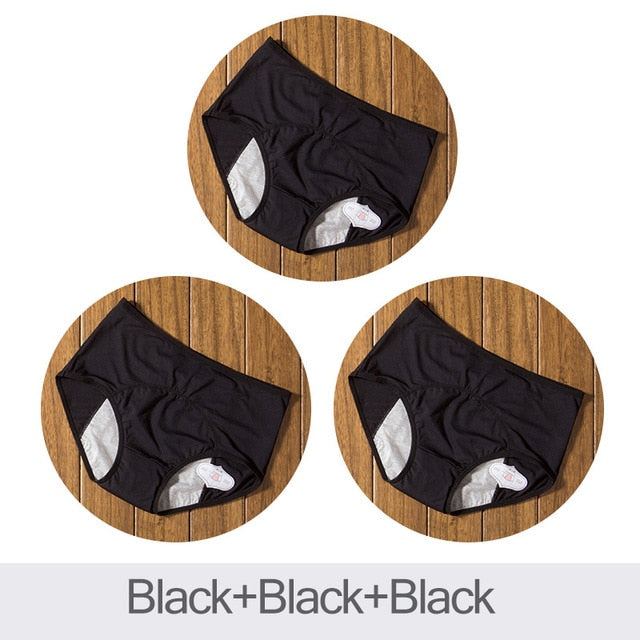Pack of 3 Leak-Proof Underwear
