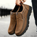 Chaussures Slip-on en Cuir PU - Homme