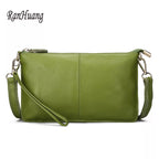 Mini Pochette bandoulière vintage en cuir véritable