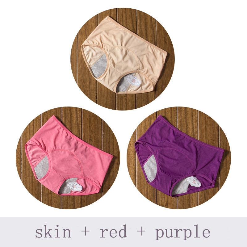 Pack of 3 Leak-Proof Underwear