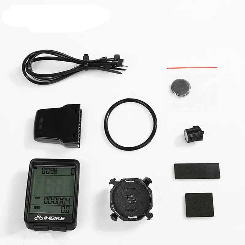 Ordinateur de vélo - Vitesse, Compteur, Chronomètre, Horloge...