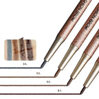 Coffret à Sourcils - Crayon waterproof, 3 recharges & 3 pochoirs