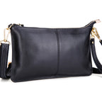 Mini Pochette bandoulière vintage en cuir véritable
