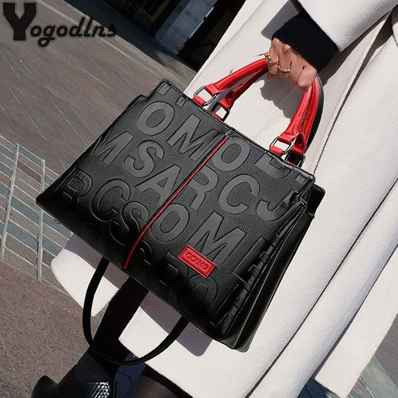 Tote Handbag - PU Leather