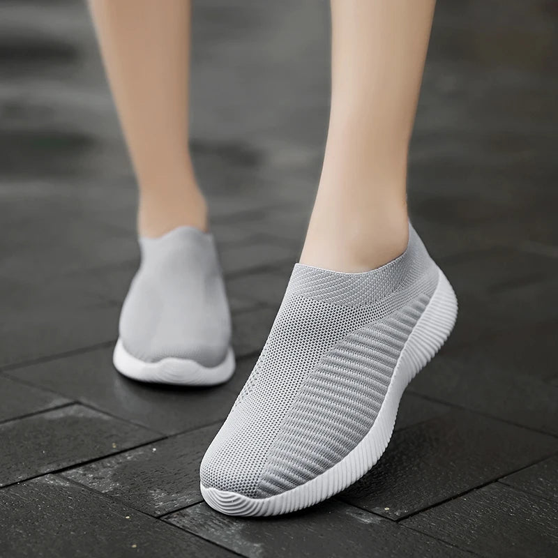 Ballerines de Marche Respirantes pour Femme – Chaussures Légères et Réglables