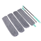 Balai à poussière rétractable en microfibre + 4 microfibres OFFERTES