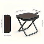 Tabouret Portatif de Camping - Pliable en Trousse