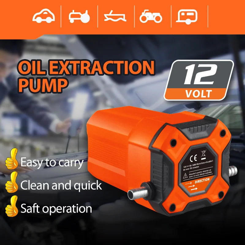 Pompe électrique de transfert de liquide 12V