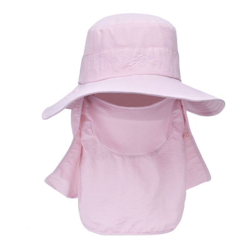 Chapeau de randonnée Anti-UV - Protection intégrale