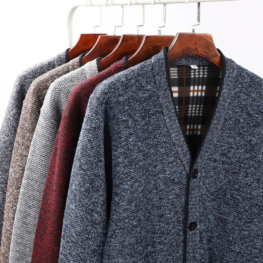 Cardigan Chic intérieur polaire - Homme