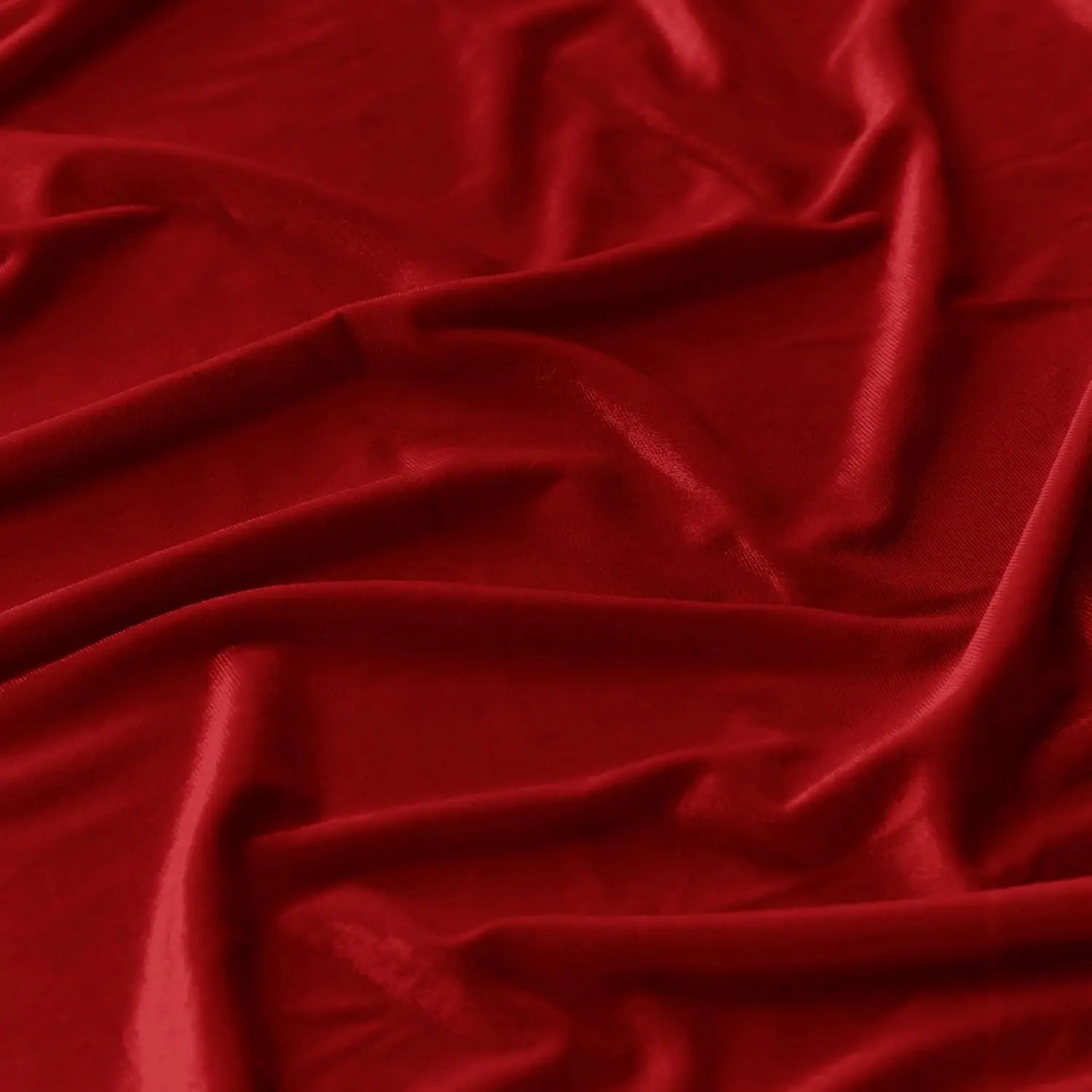 Nappe Rectangulaire en Velours Rouge Spéciale Fête - 4 Tailles