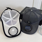 Casquette Solaire avec Ventilateur Intégré - Respirante et Rafraîchissante