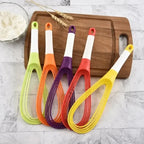3x Fouets Manuels Pliables