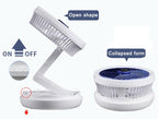 Lampe de bureau LED avec ventilateur intégré - Sans-fil