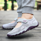 Ballerines de Marche Respirantes pour Femme – Chaussures Légères et Réglables