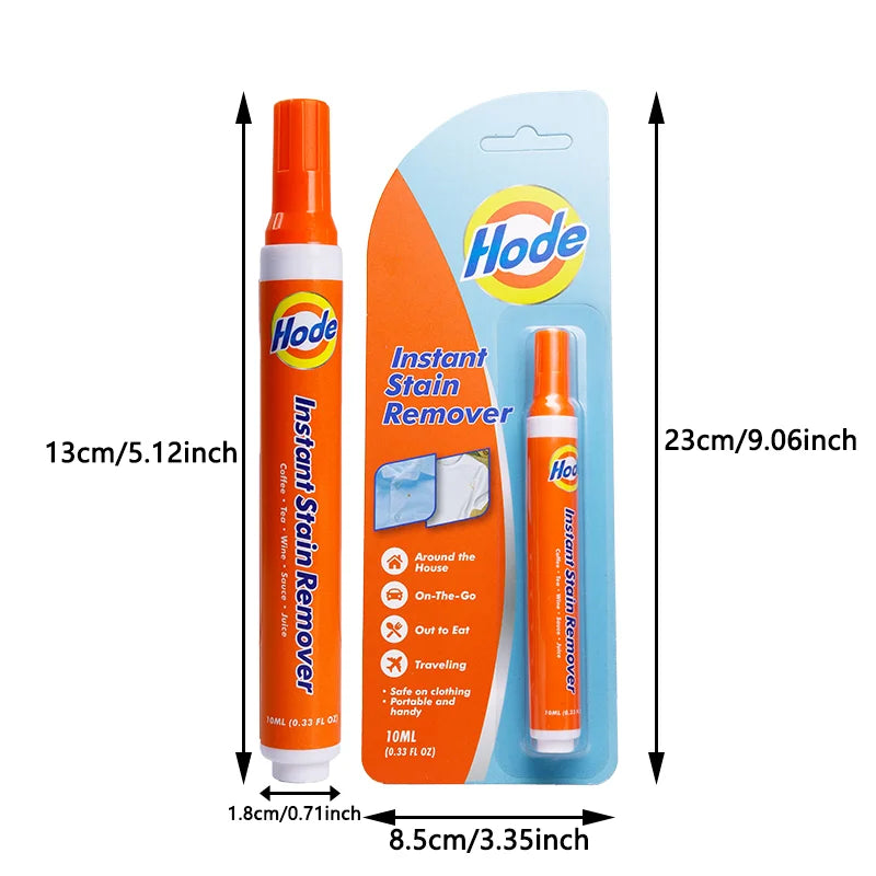 2+1 OFFERT Stylo Anti-Taches Nomade Sans Lavage — Efficace sur Nourriture, Café & Sauces