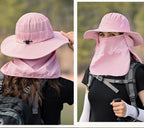 Chapeau de randonnée Anti-UV - Protection intégrale