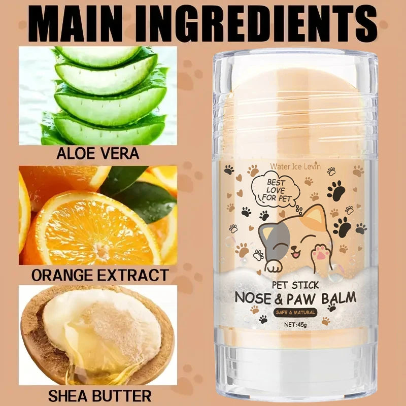 Baume en Stick pour Coussinets & Truffe Chien - Répare, Hydrate & Protège