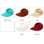 Visière large de plage tendance protection UV