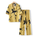 Pyjama Short en Viscose - Motif estival