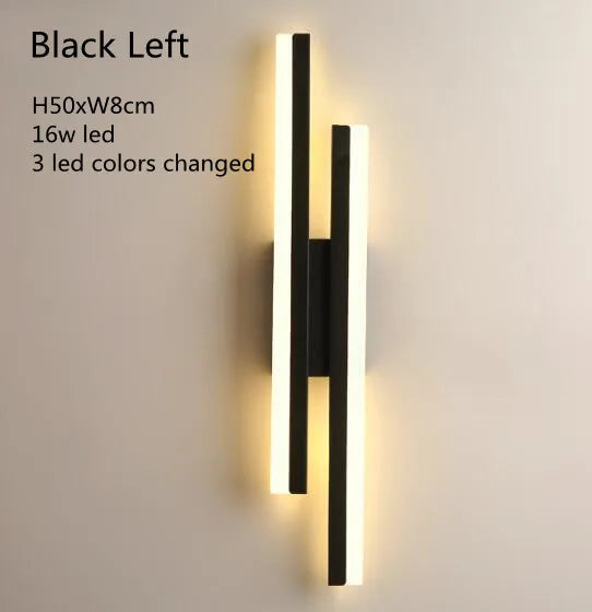 Applique Murale Contemporaine LED 3 Modes – Design Raffiné pour Intérieur Moderne