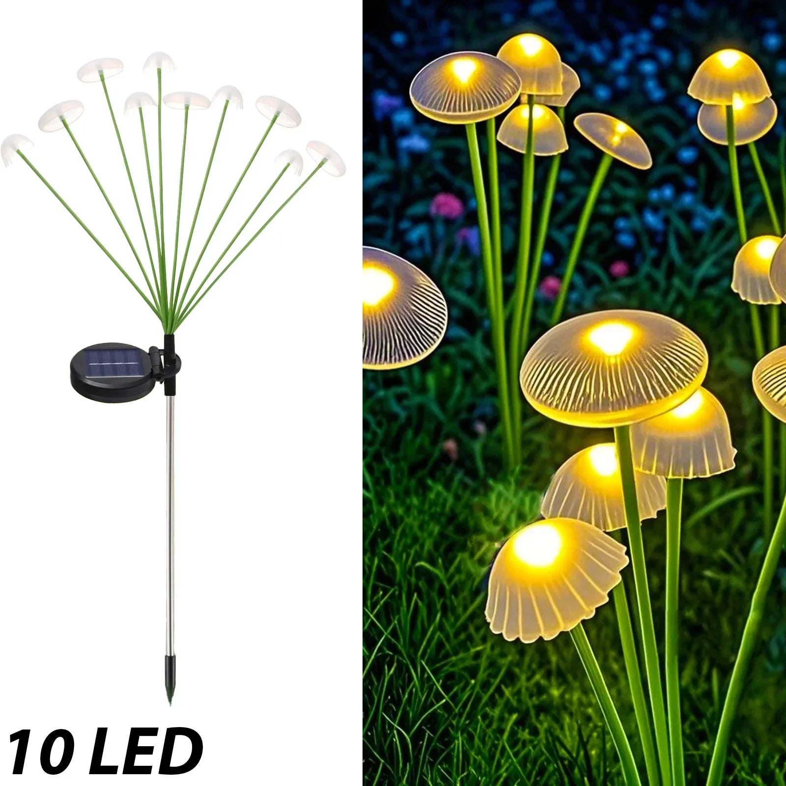 Medusa - Lampes Solaires de Jardin en Forme de Méduse