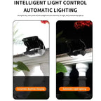 Lot de 2 Lumières Solaires à Clip 58 LED Détecteur de Mouvement